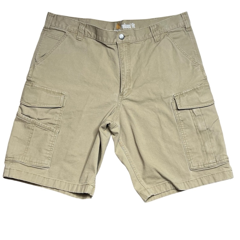 Carhartt Men’s‎ Relaxed Fit Cargo Shorts Size 38 in Khaki